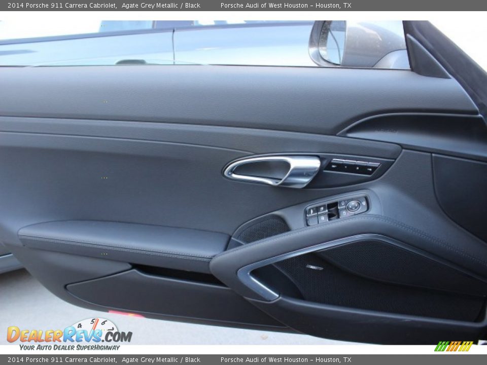 2014 Porsche 911 Carrera Cabriolet Agate Grey Metallic / Black Photo #10