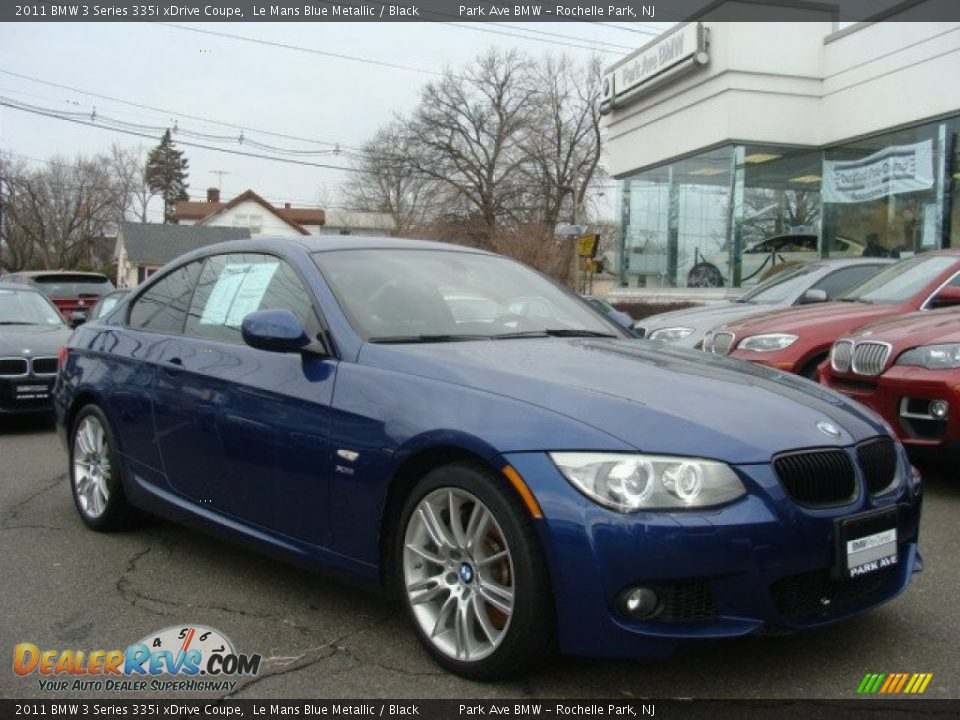 2011 BMW 3 Series 335i xDrive Coupe Le Mans Blue Metallic / Black Photo #1