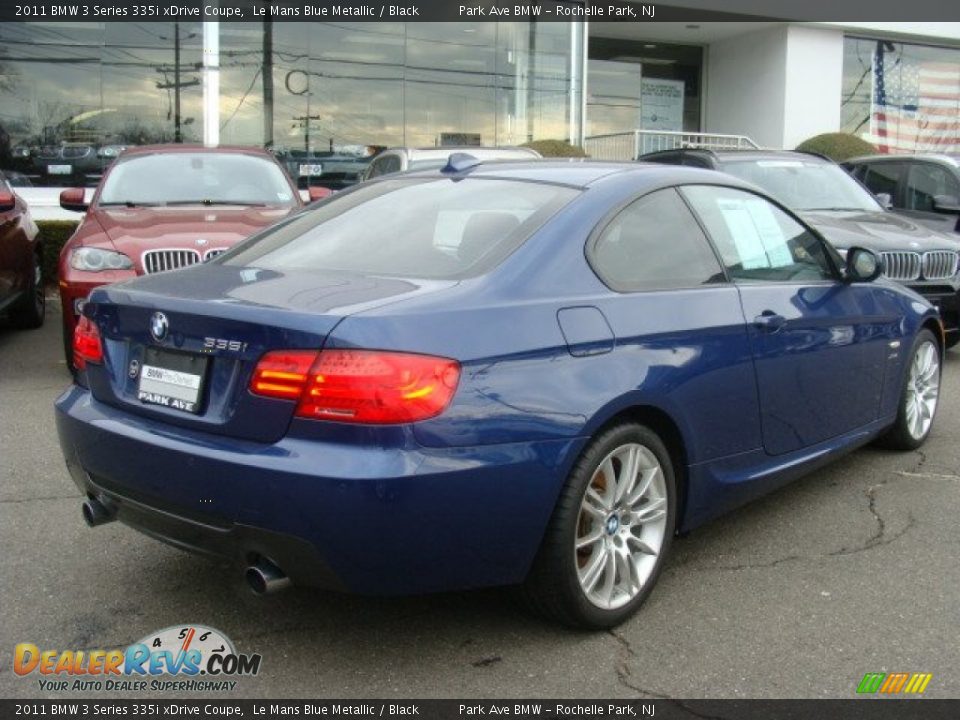 2011 BMW 3 Series 335i xDrive Coupe Le Mans Blue Metallic / Black Photo #3