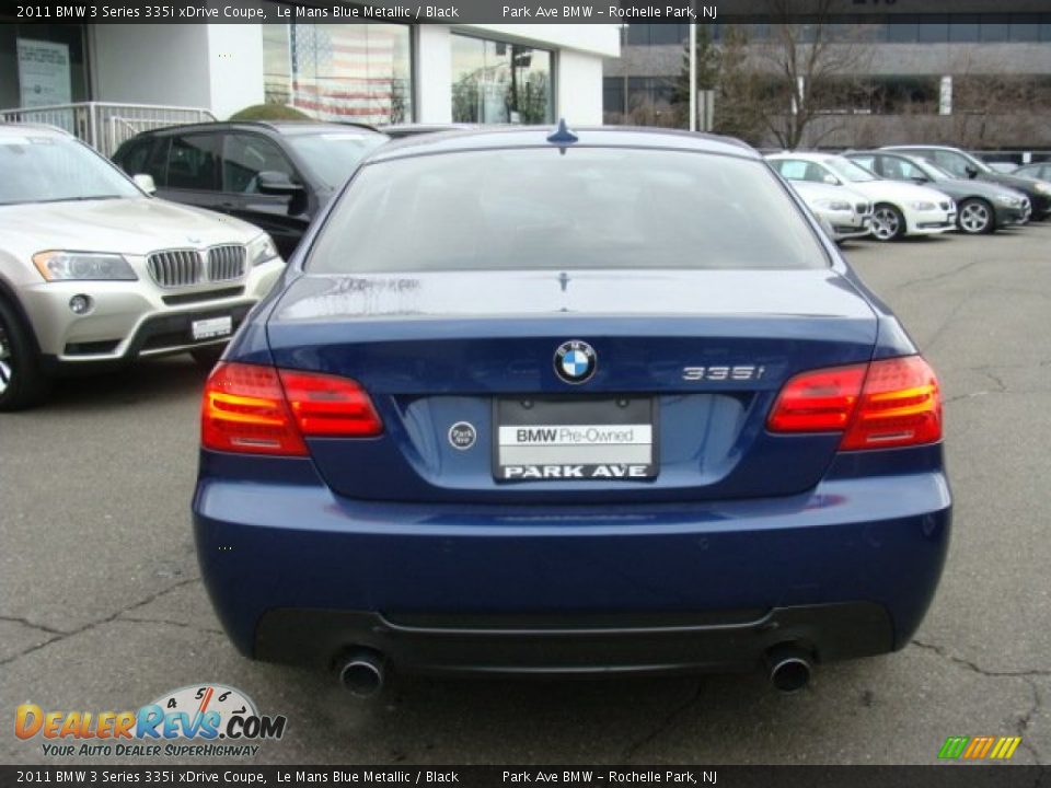 2011 BMW 3 Series 335i xDrive Coupe Le Mans Blue Metallic / Black Photo #4