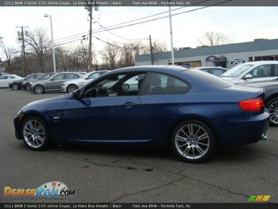 2011 BMW 3 Series 335i xDrive Coupe Le Mans Blue Metallic / Black Photo #6