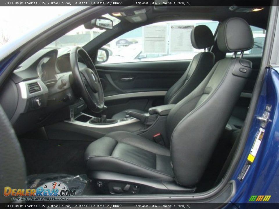 2011 BMW 3 Series 335i xDrive Coupe Le Mans Blue Metallic / Black Photo #9