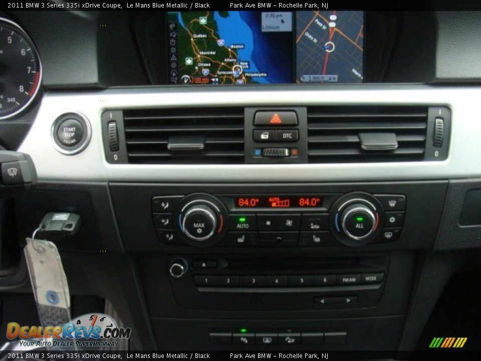 2011 BMW 3 Series 335i xDrive Coupe Le Mans Blue Metallic / Black Photo #15