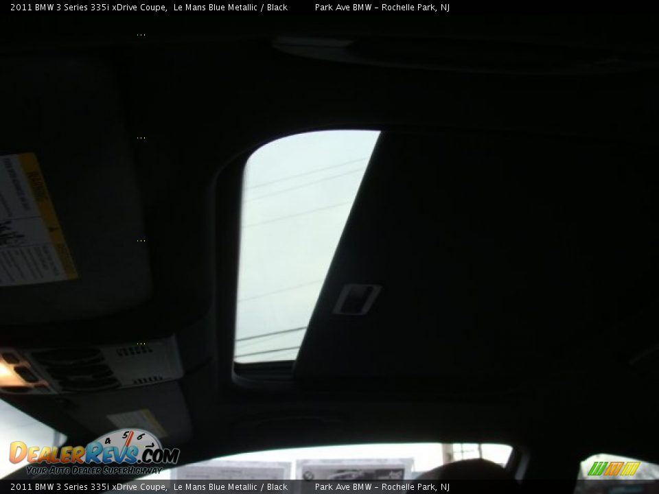 2011 BMW 3 Series 335i xDrive Coupe Le Mans Blue Metallic / Black Photo #17