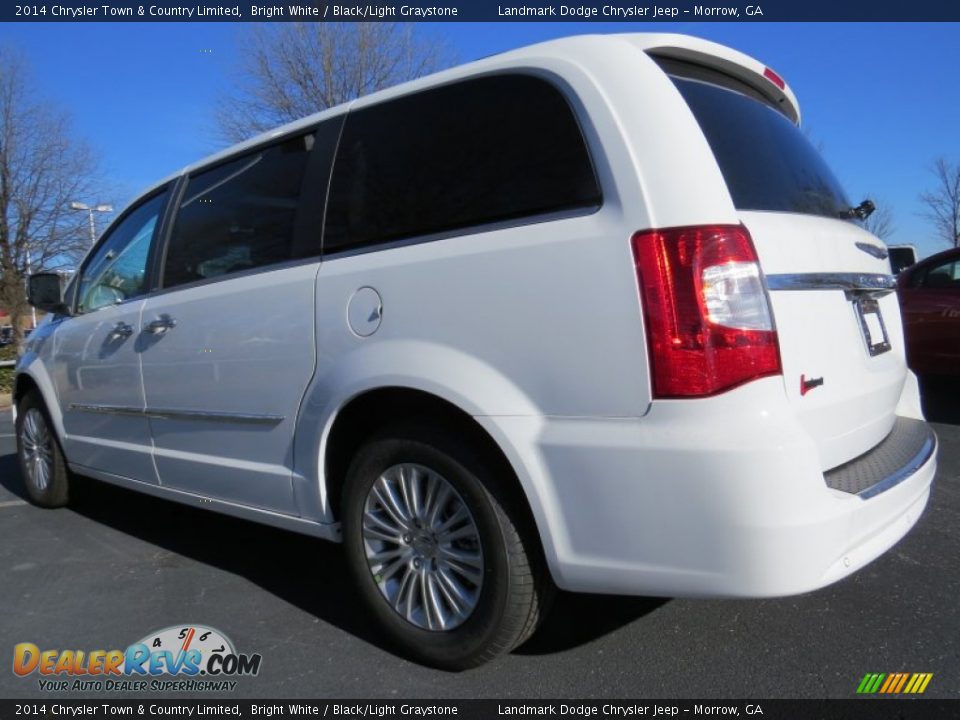 2014 Chrysler Town & Country Limited Bright White / Black/Light Graystone Photo #2