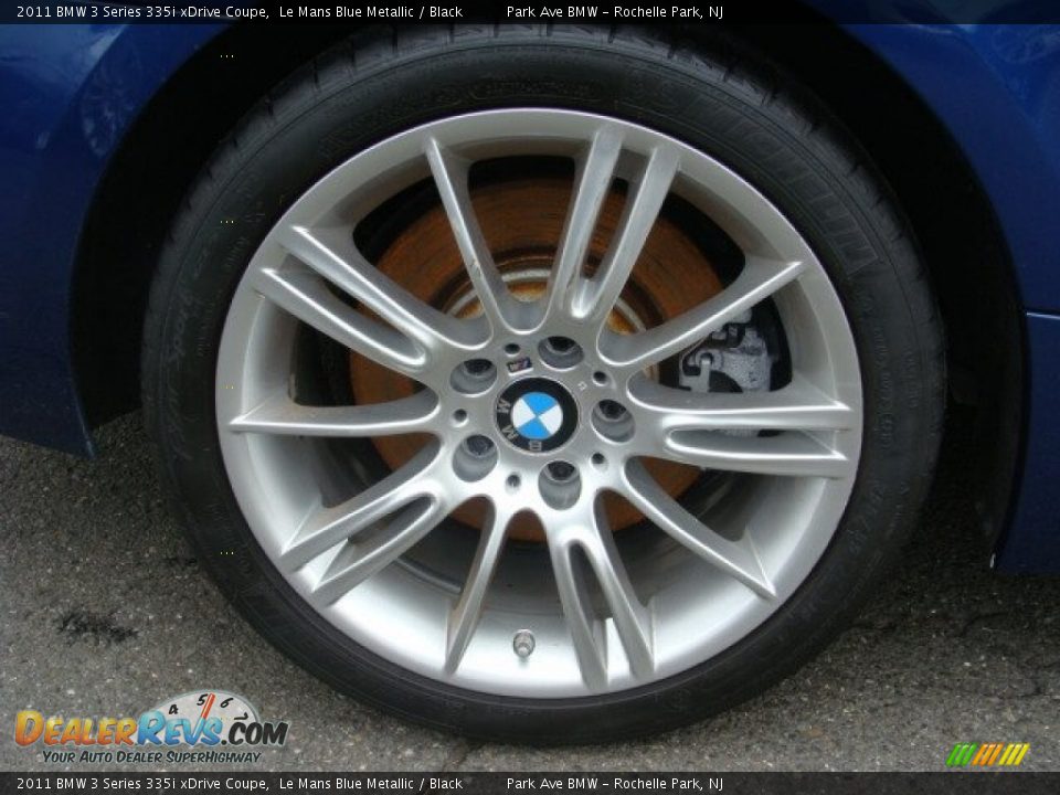 2011 BMW 3 Series 335i xDrive Coupe Le Mans Blue Metallic / Black Photo #25