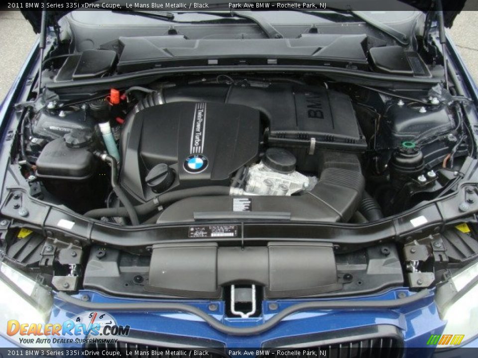 2011 BMW 3 Series 335i xDrive Coupe Le Mans Blue Metallic / Black Photo #27
