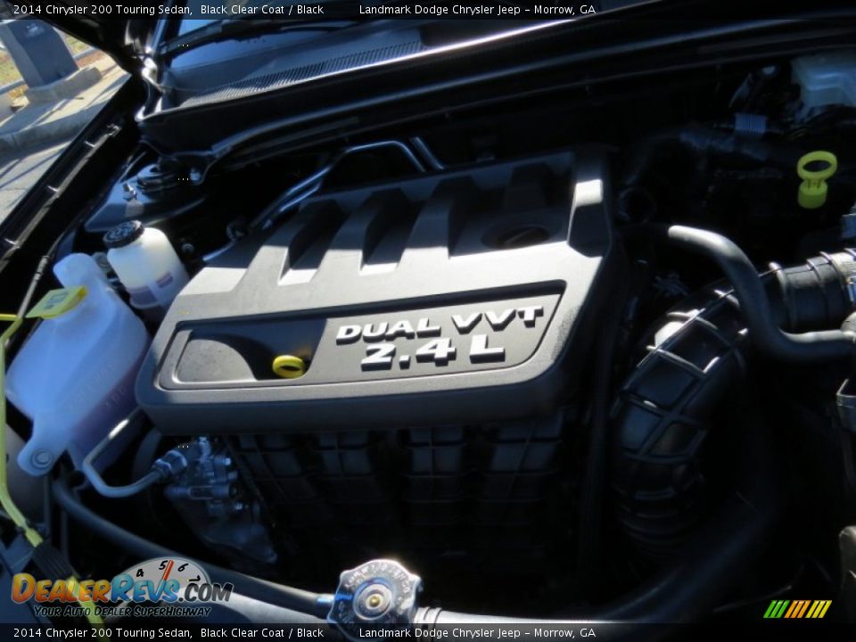 2014 Chrysler 200 Touring Sedan Black Clear Coat / Black Photo #9