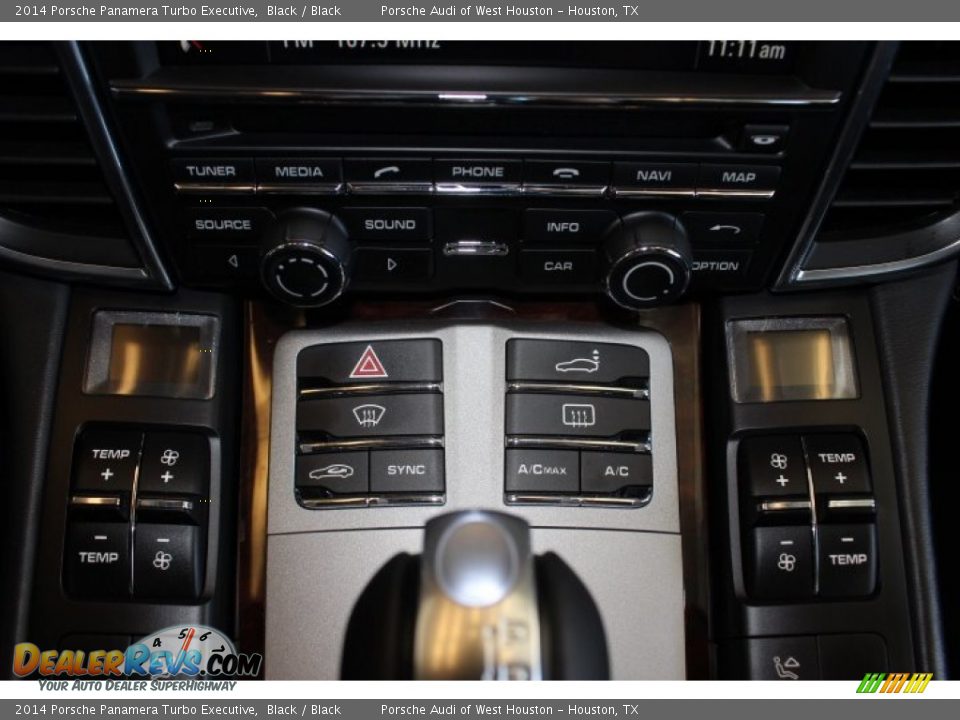 Controls of 2014 Porsche Panamera Turbo Executive Photo #20