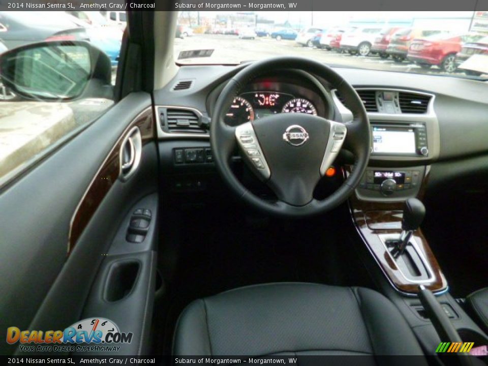 Dashboard of 2014 Nissan Sentra SL Photo #14