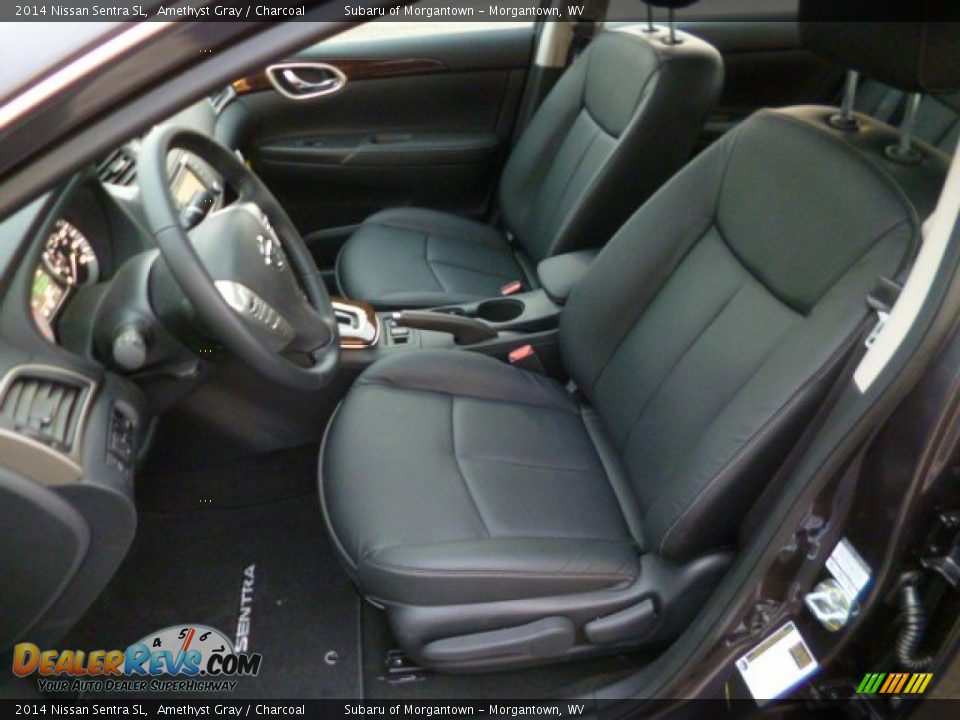 Front Seat of 2014 Nissan Sentra SL Photo #15