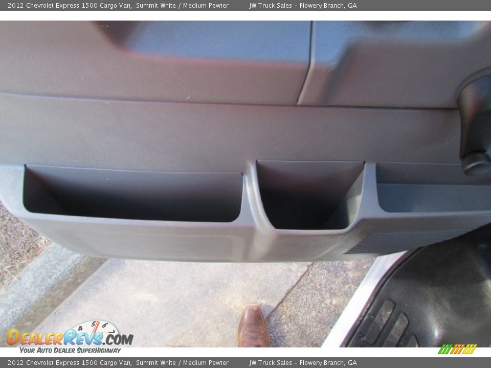 2012 Chevrolet Express 1500 Cargo Van Summit White / Medium Pewter Photo #15