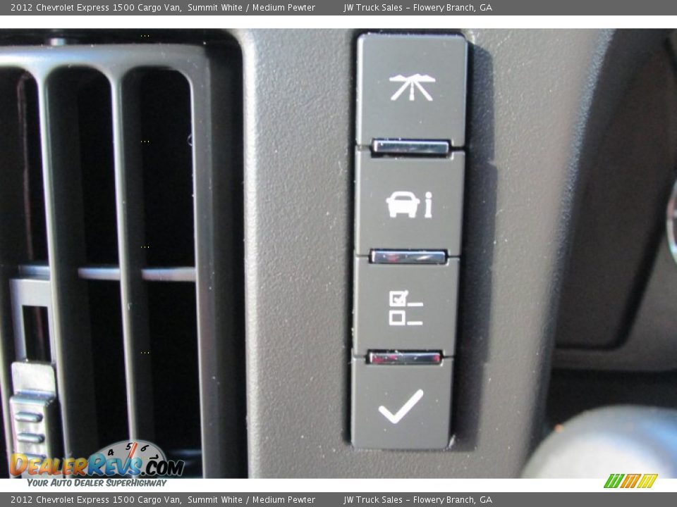 2012 Chevrolet Express 1500 Cargo Van Summit White / Medium Pewter Photo #20