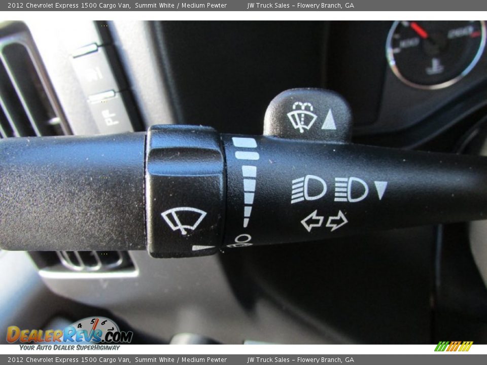 2012 Chevrolet Express 1500 Cargo Van Summit White / Medium Pewter Photo #22