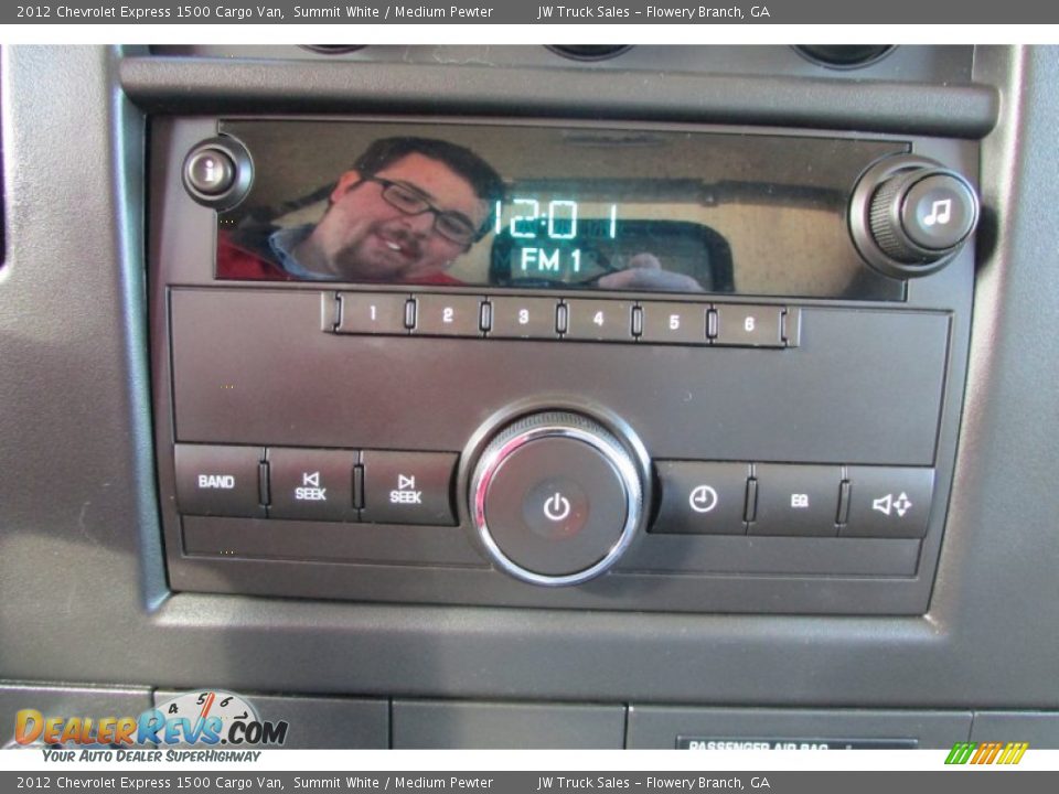 2012 Chevrolet Express 1500 Cargo Van Summit White / Medium Pewter Photo #27