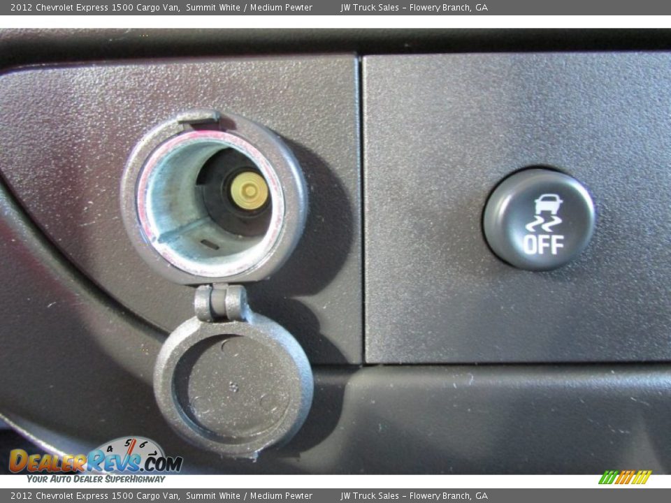 2012 Chevrolet Express 1500 Cargo Van Summit White / Medium Pewter Photo #28