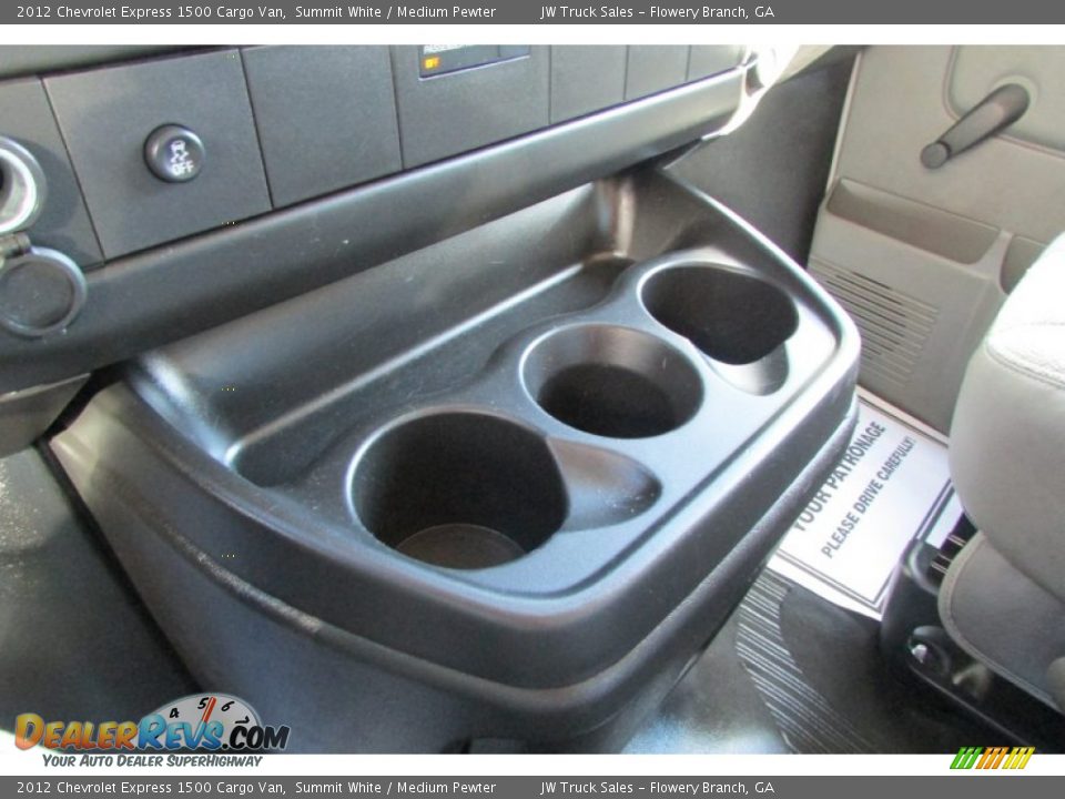 2012 Chevrolet Express 1500 Cargo Van Summit White / Medium Pewter Photo #31