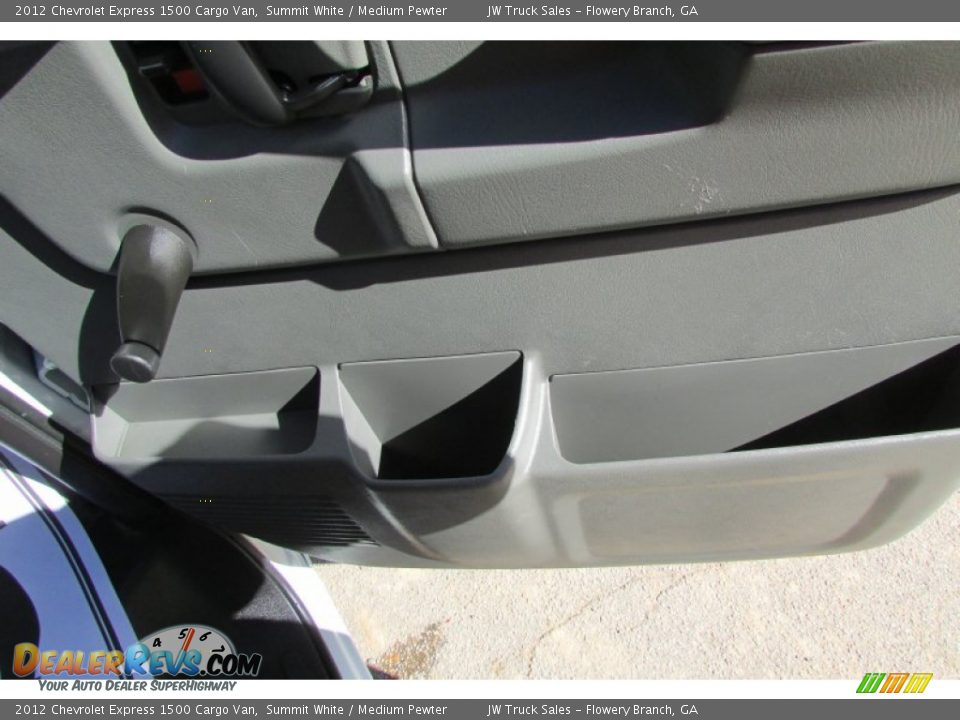 2012 Chevrolet Express 1500 Cargo Van Summit White / Medium Pewter Photo #34