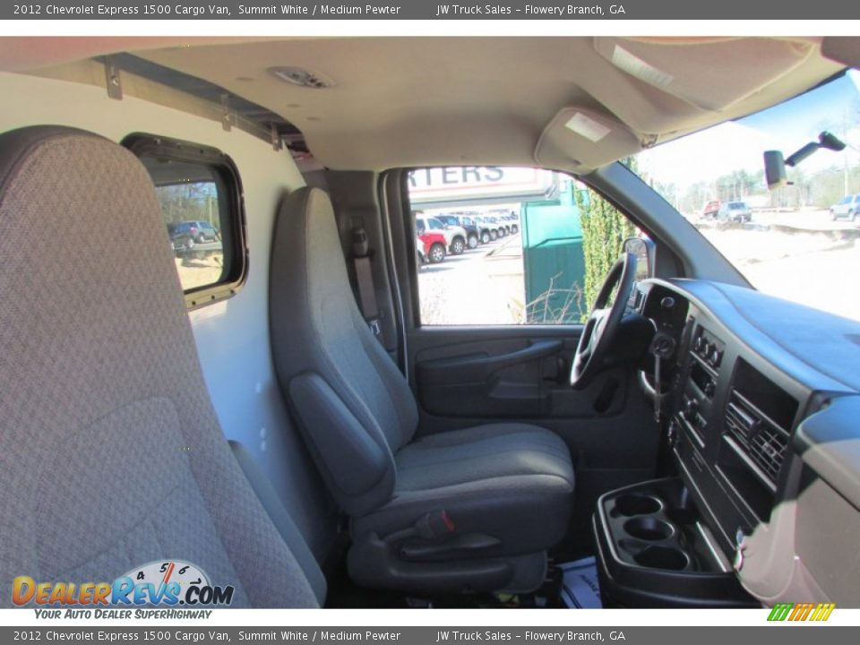 2012 Chevrolet Express 1500 Cargo Van Summit White / Medium Pewter Photo #36