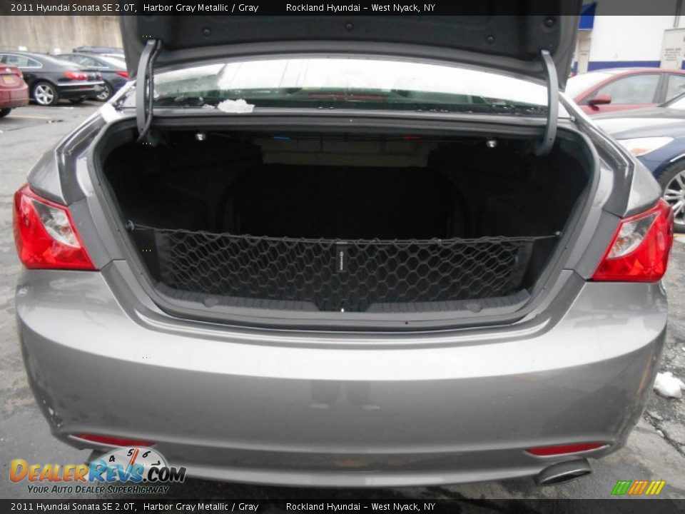 2011 Hyundai Sonata SE 2.0T Harbor Gray Metallic / Gray Photo #18