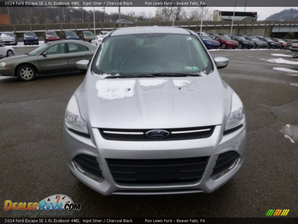 2014 Ford Escape SE 1.6L EcoBoost 4WD Ingot Silver / Charcoal Black Photo #3