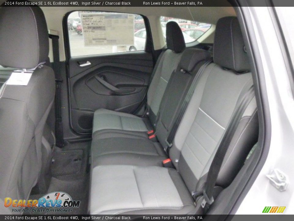 2014 Ford Escape SE 1.6L EcoBoost 4WD Ingot Silver / Charcoal Black Photo #12