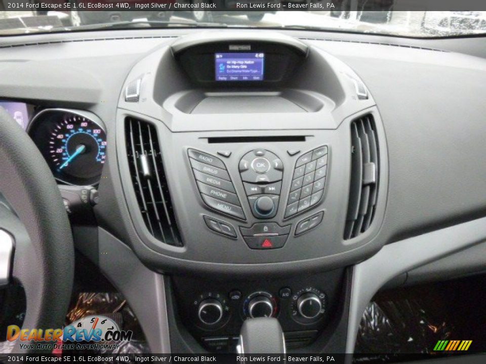 2014 Ford Escape SE 1.6L EcoBoost 4WD Ingot Silver / Charcoal Black Photo #16
