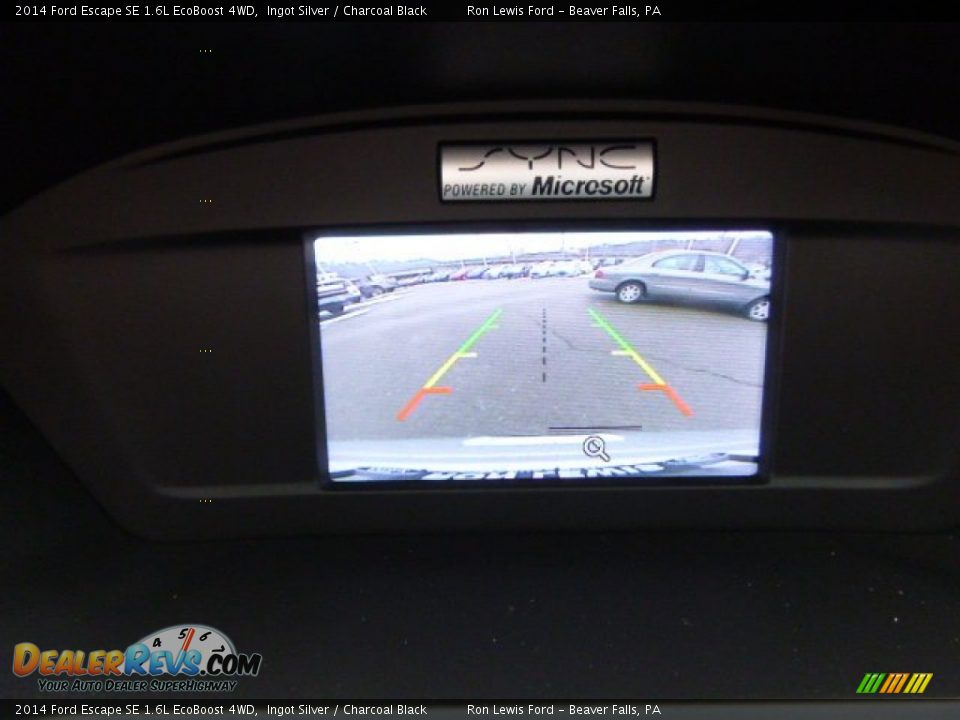 2014 Ford Escape SE 1.6L EcoBoost 4WD Ingot Silver / Charcoal Black Photo #17