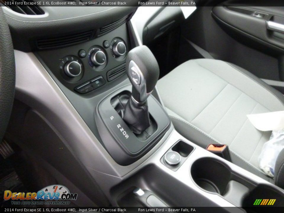 2014 Ford Escape SE 1.6L EcoBoost 4WD Ingot Silver / Charcoal Black Photo #18