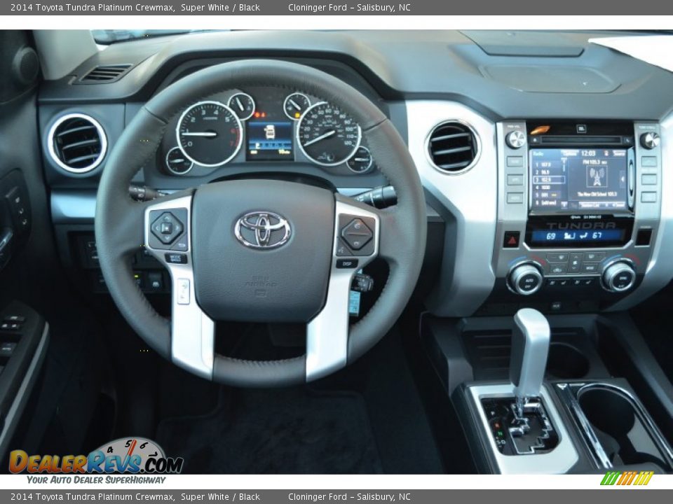 Dashboard of 2014 Toyota Tundra Platinum Crewmax Photo #11