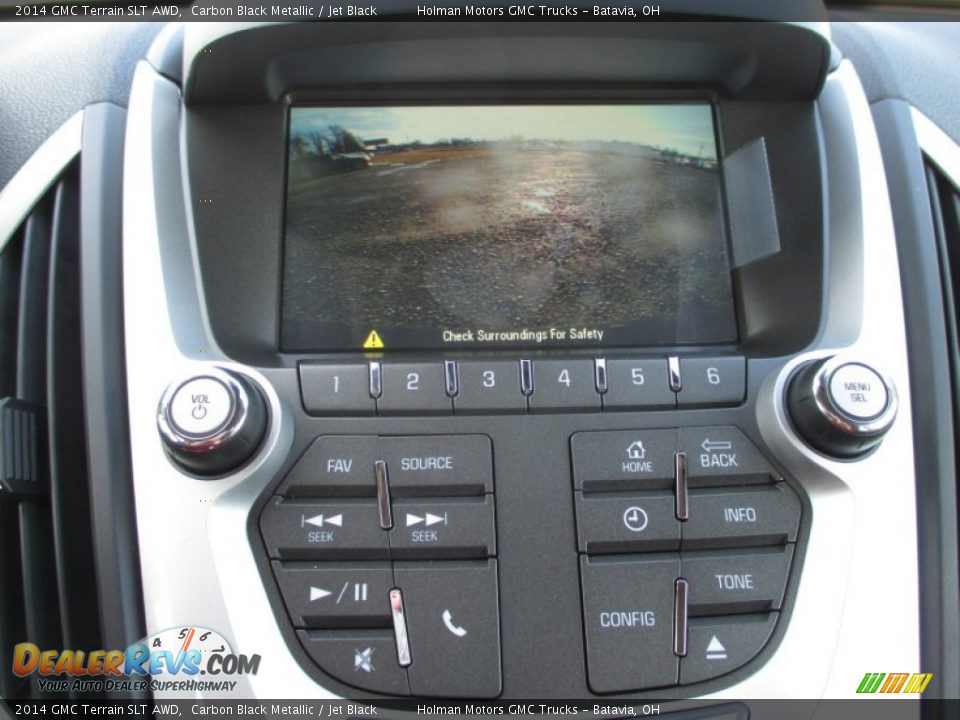 2014 GMC Terrain SLT AWD Carbon Black Metallic / Jet Black Photo #10