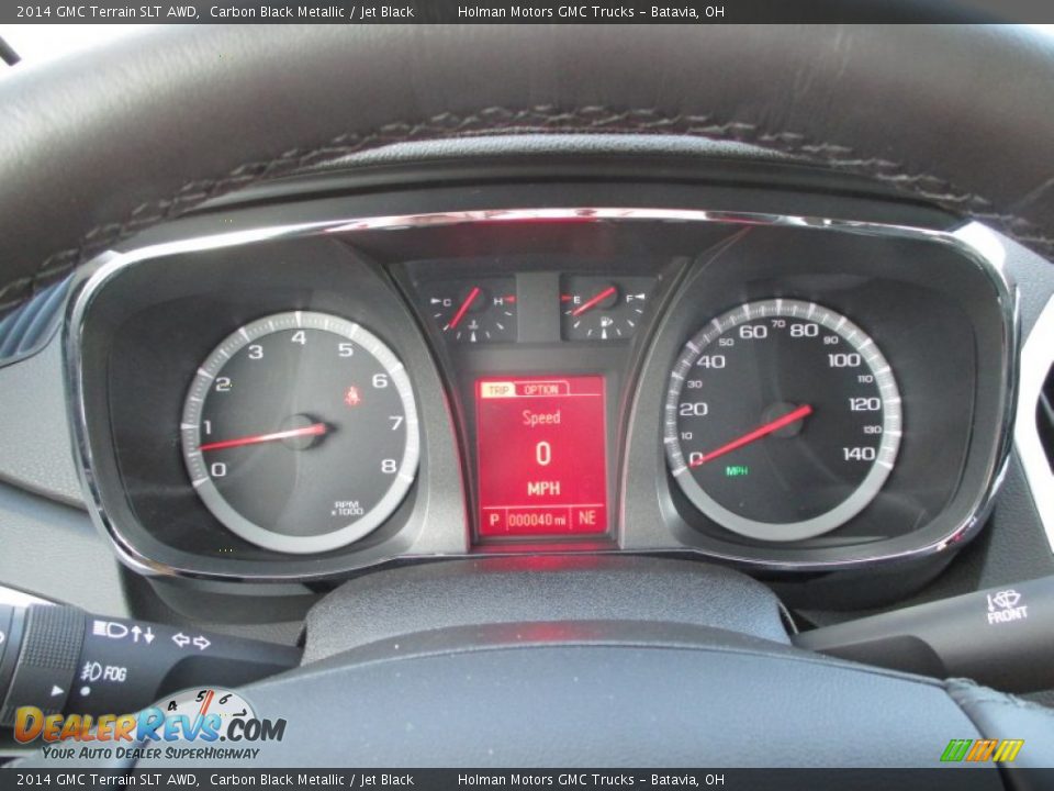 2014 GMC Terrain SLT AWD Gauges Photo #15