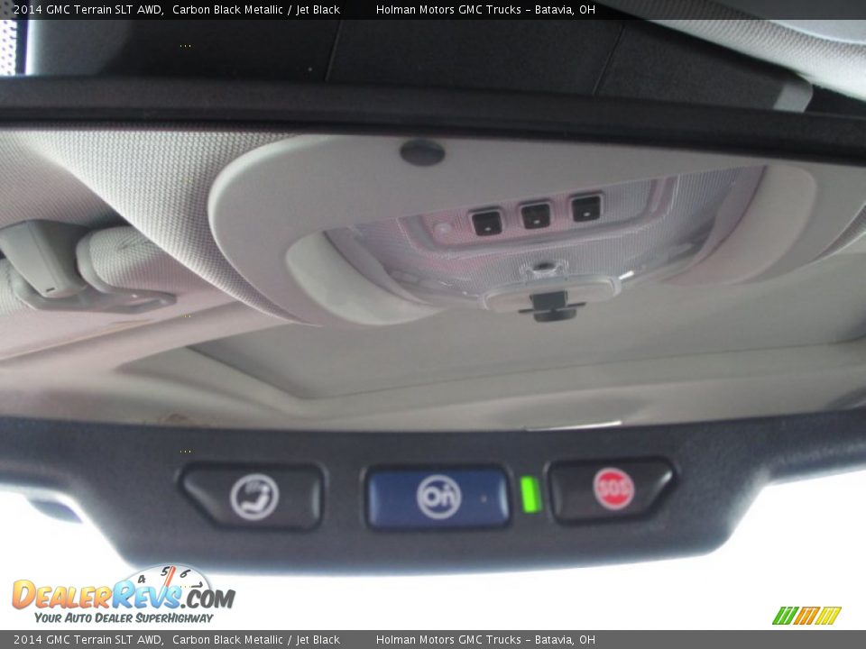 2014 GMC Terrain SLT AWD Carbon Black Metallic / Jet Black Photo #17