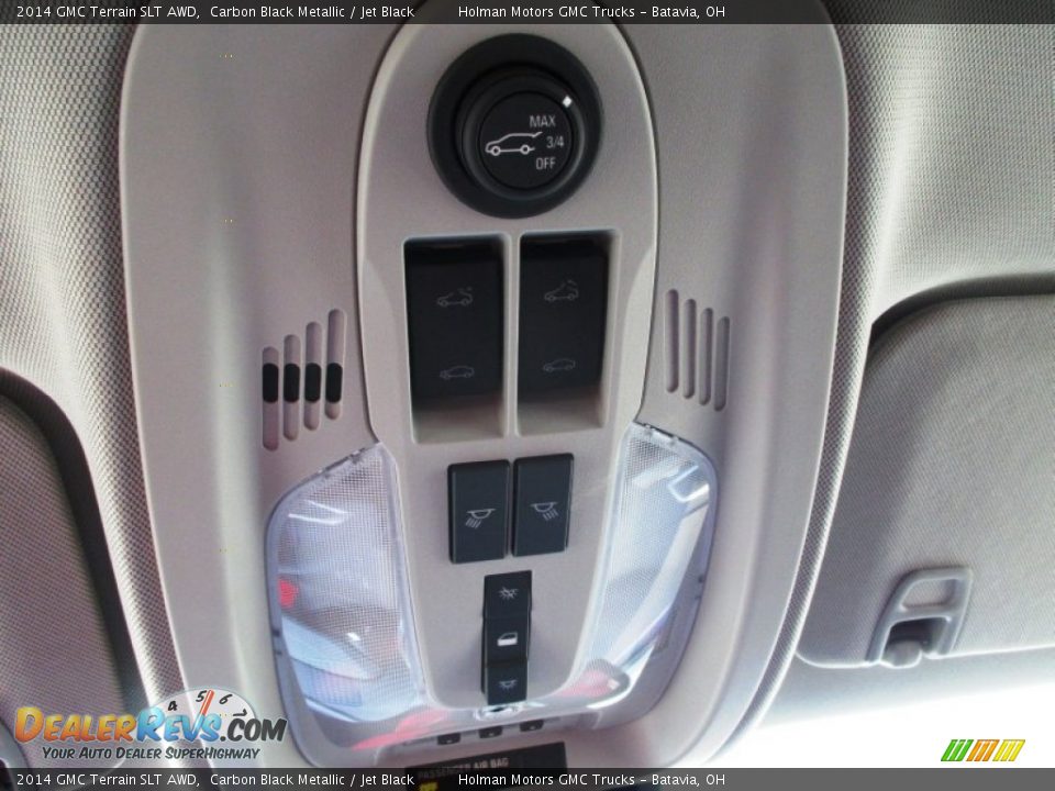 2014 GMC Terrain SLT AWD Carbon Black Metallic / Jet Black Photo #18