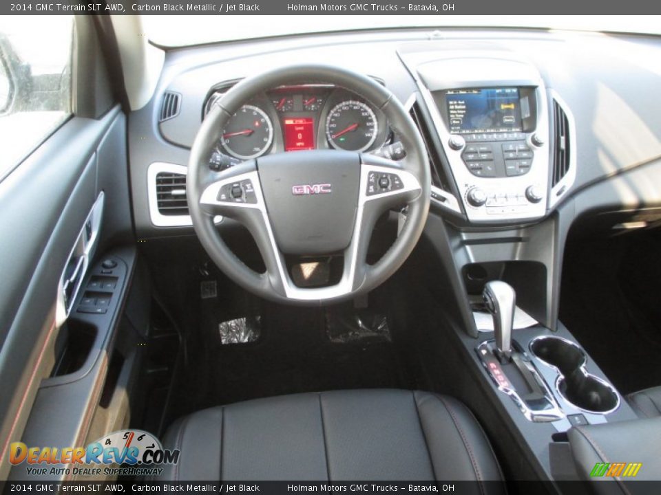 Jet Black Interior - 2014 GMC Terrain SLT AWD Photo #20