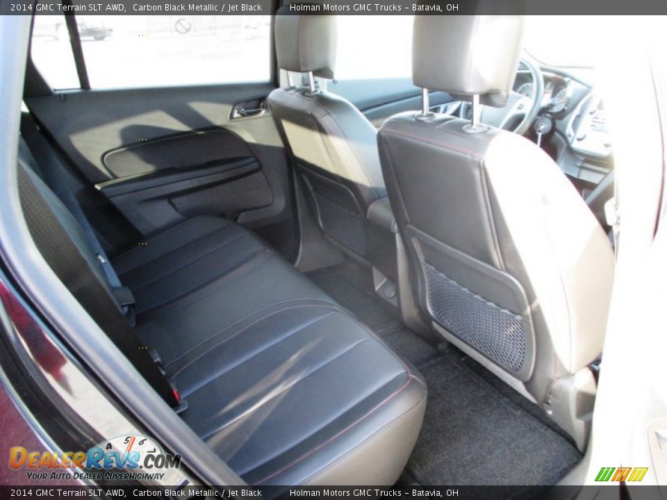 2014 GMC Terrain SLT AWD Carbon Black Metallic / Jet Black Photo #28
