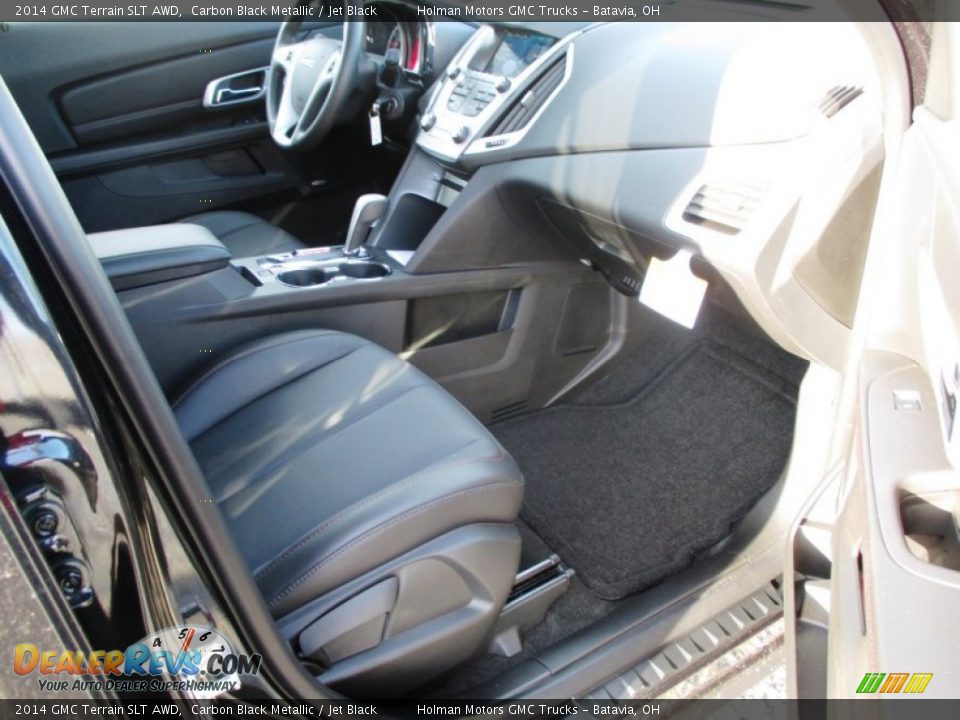 2014 GMC Terrain SLT AWD Carbon Black Metallic / Jet Black Photo #29