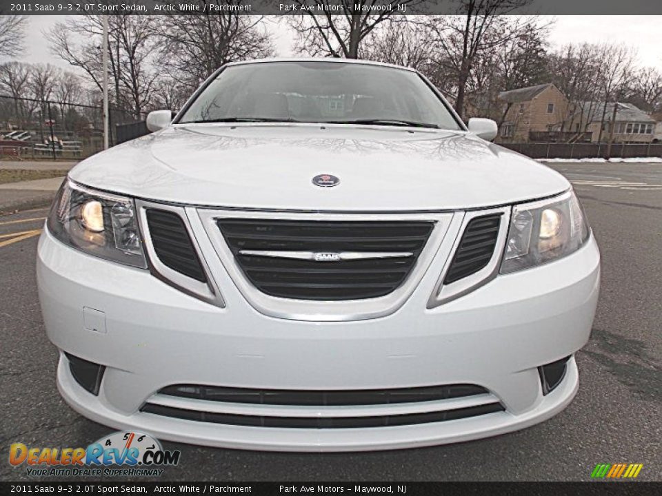 2011 Saab 9-3 2.0T Sport Sedan Arctic White / Parchment Photo #8
