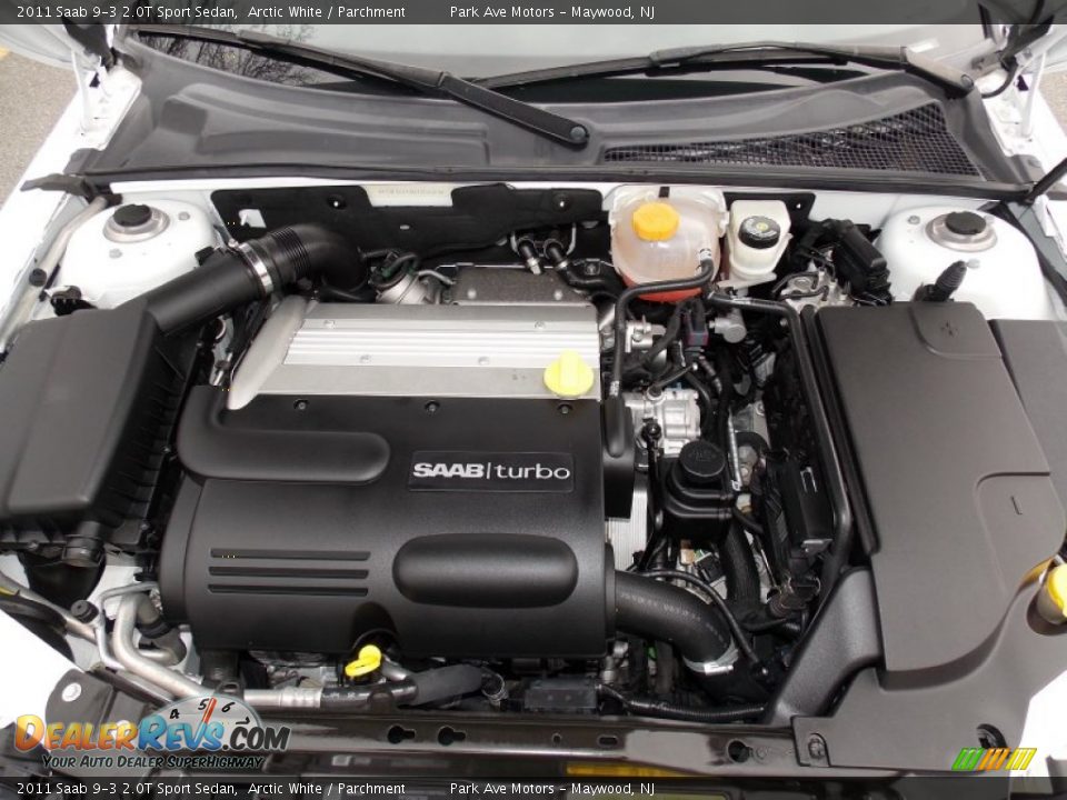 2011 Saab 9-3 2.0T Sport Sedan Arctic White / Parchment Photo #27