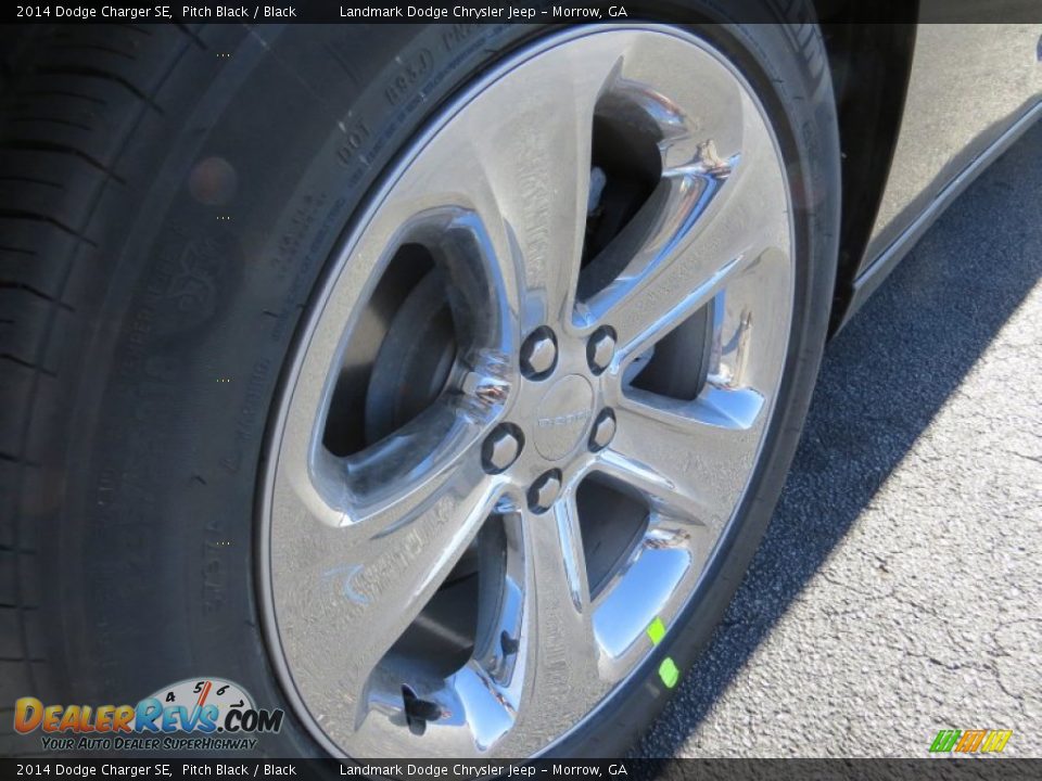 2014 Dodge Charger SE Pitch Black / Black Photo #5