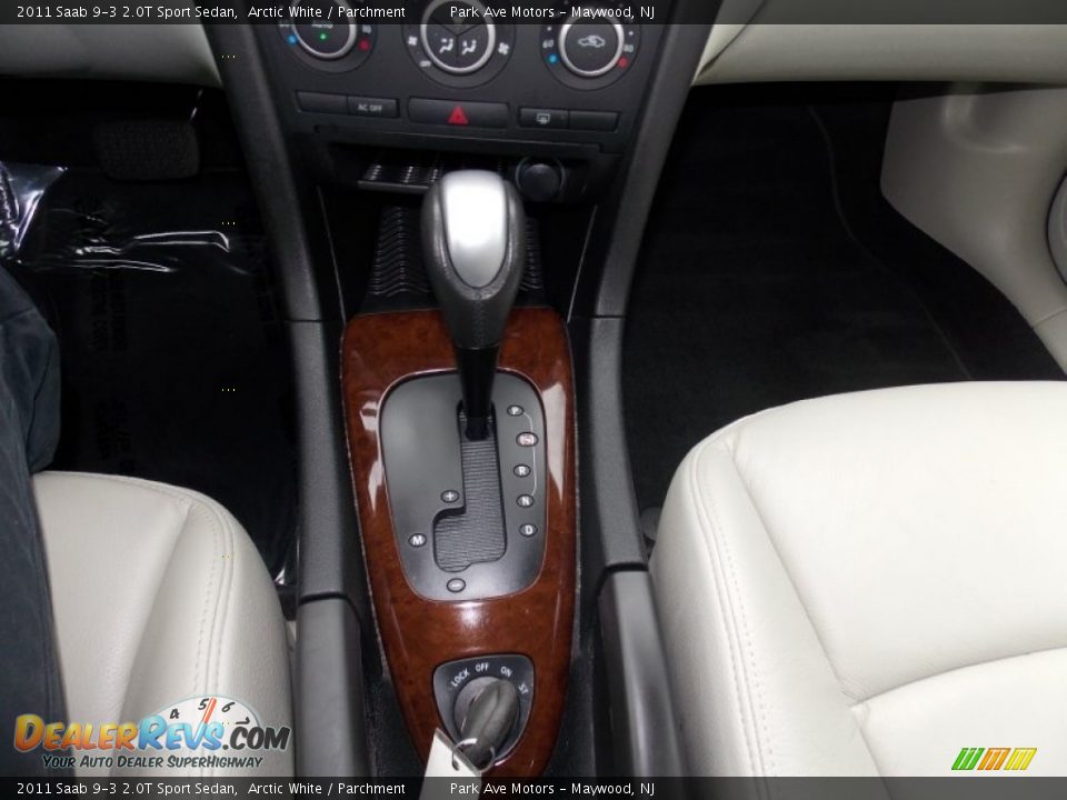 2011 Saab 9-3 2.0T Sport Sedan Arctic White / Parchment Photo #32