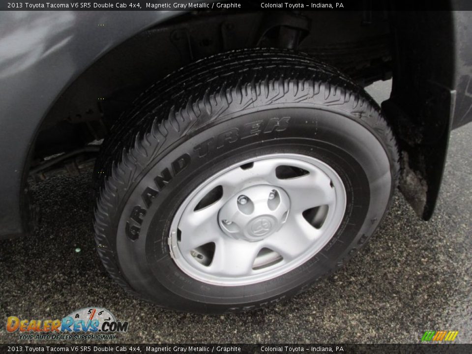 2013 Toyota Tacoma V6 SR5 Double Cab 4x4 Magnetic Gray Metallic / Graphite Photo #3