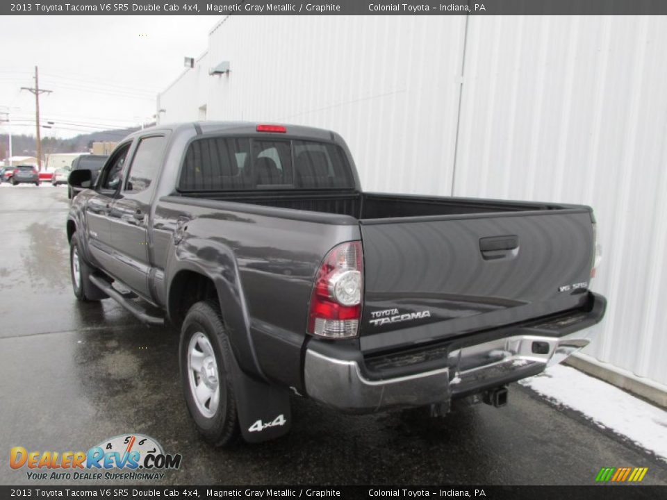 2013 Toyota Tacoma V6 SR5 Double Cab 4x4 Magnetic Gray Metallic / Graphite Photo #4
