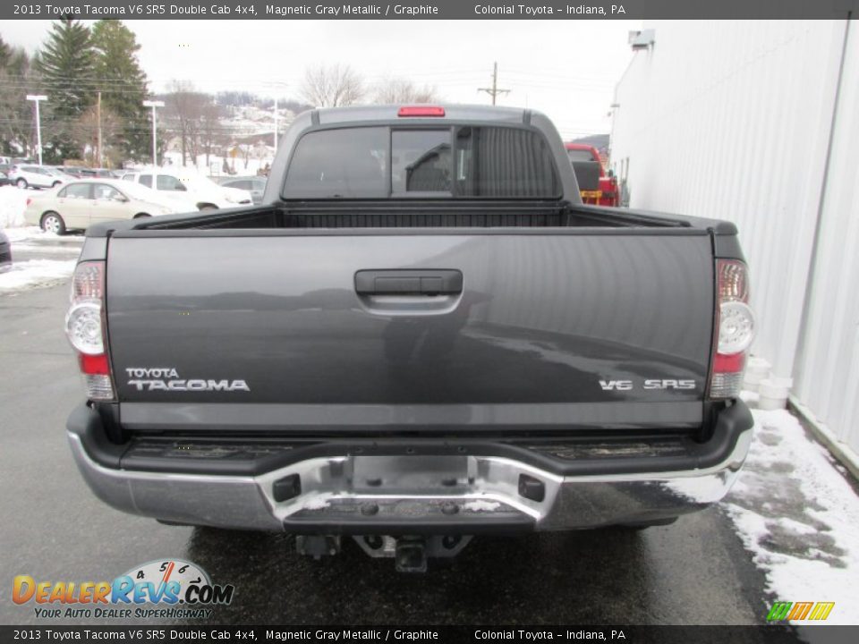 2013 Toyota Tacoma V6 SR5 Double Cab 4x4 Magnetic Gray Metallic / Graphite Photo #5