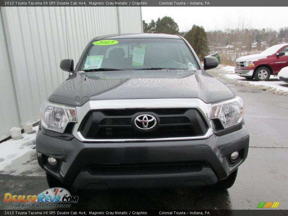 2013 Toyota Tacoma V6 SR5 Double Cab 4x4 Magnetic Gray Metallic / Graphite Photo #9
