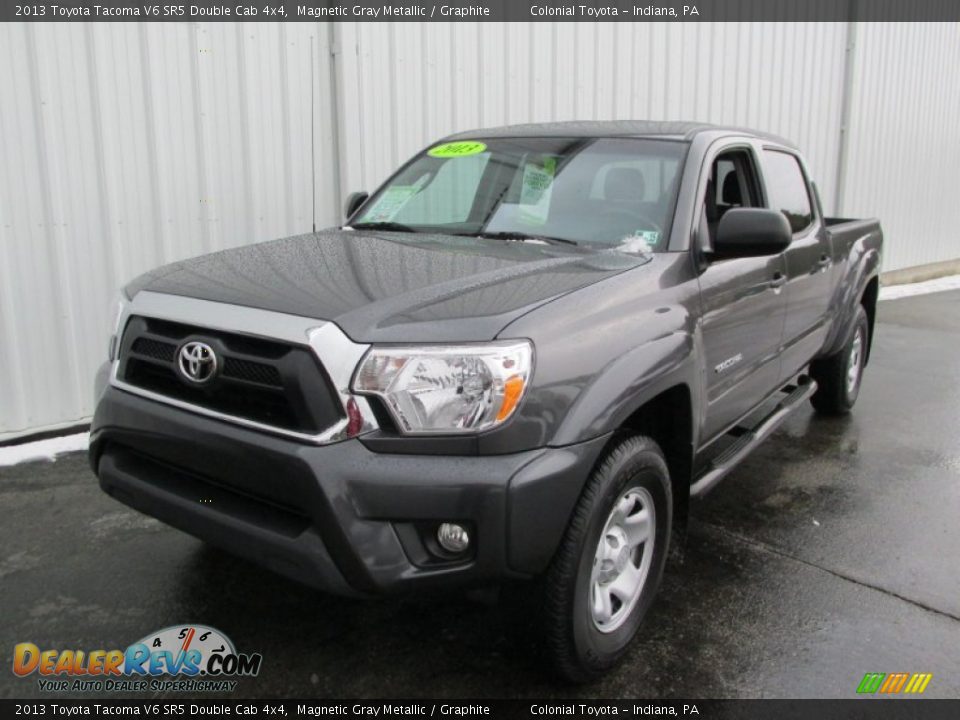 2013 Toyota Tacoma V6 SR5 Double Cab 4x4 Magnetic Gray Metallic / Graphite Photo #10