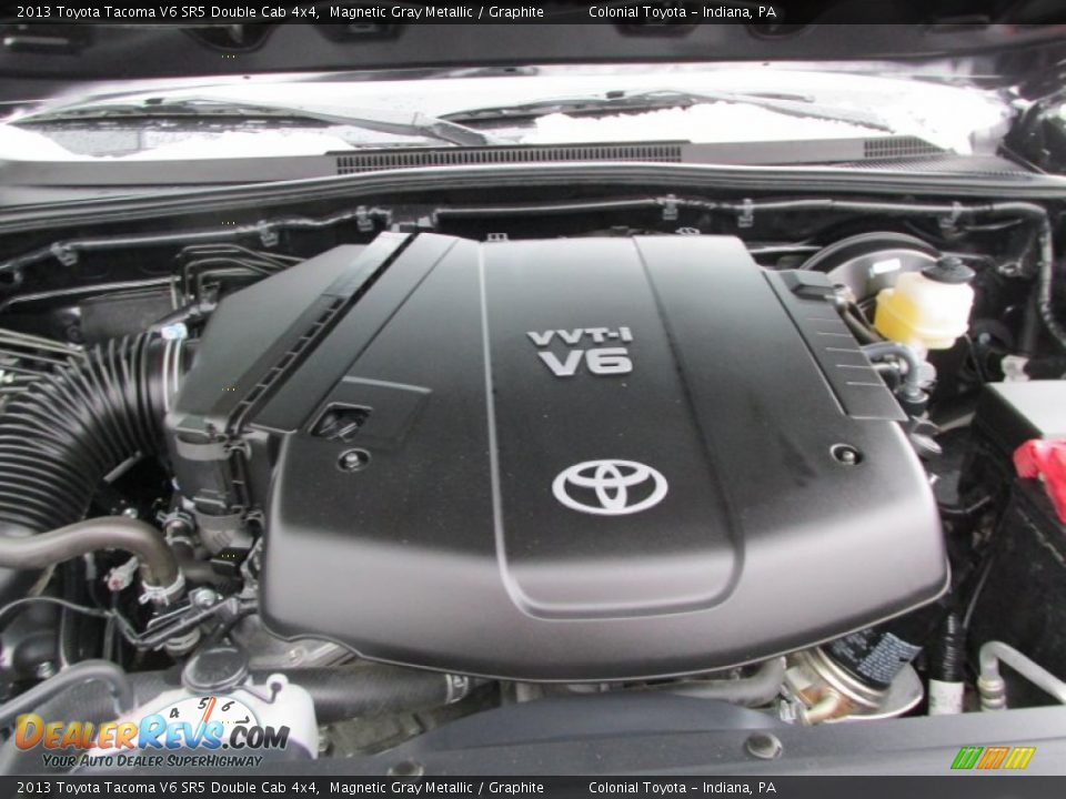2013 Toyota Tacoma V6 SR5 Double Cab 4x4 Magnetic Gray Metallic / Graphite Photo #11