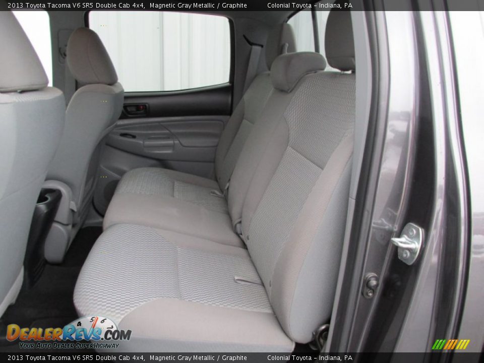 2013 Toyota Tacoma V6 SR5 Double Cab 4x4 Magnetic Gray Metallic / Graphite Photo #14