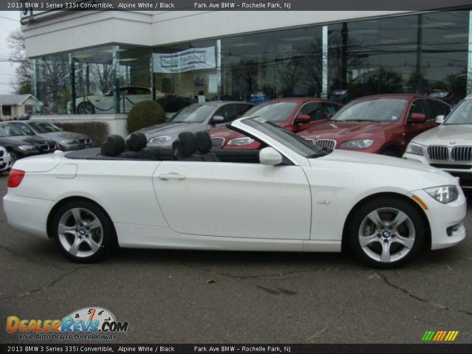 2013 BMW 3 Series 335i Convertible Alpine White / Black Photo #3