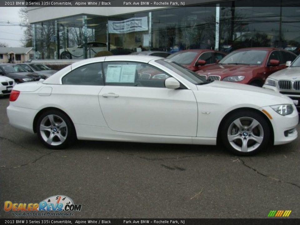 2013 BMW 3 Series 335i Convertible Alpine White / Black Photo #4